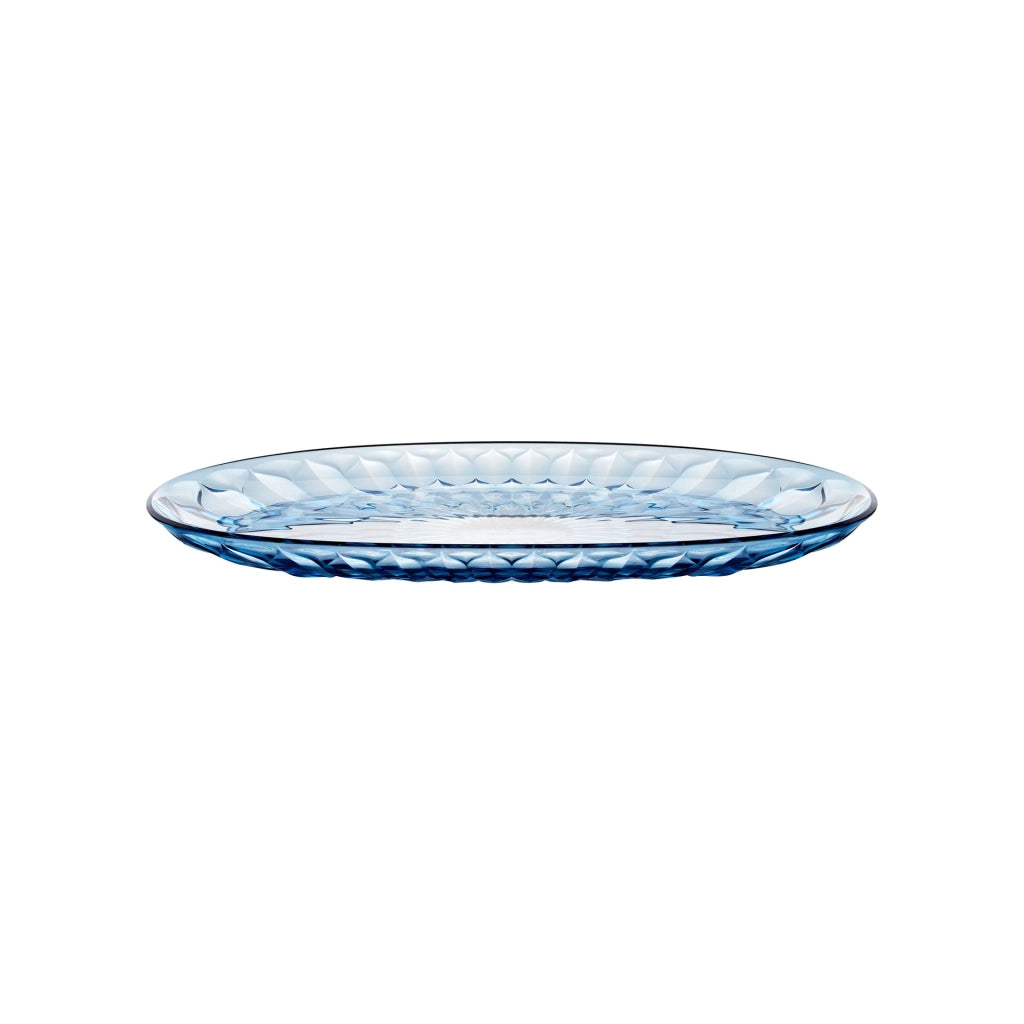 Vassoio ovale grande 45x26,5x3,3 cm azzurro cielo