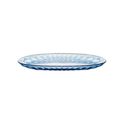 Vassoio ovale grande 45x26,5x3,3 cm azzurro cielo