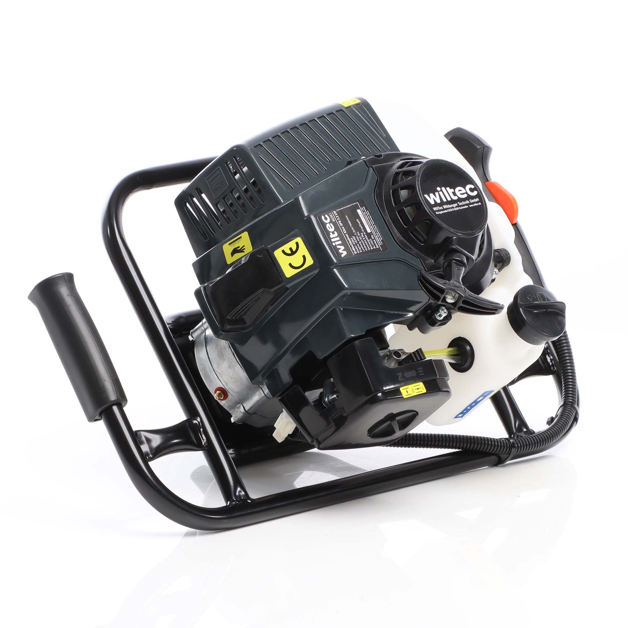 Mototrivella a benzina, motore 3 CV di 2.2kW e 63,3 ccm, Trivella a scoppio compatibile con coclee ø 100–300 mm