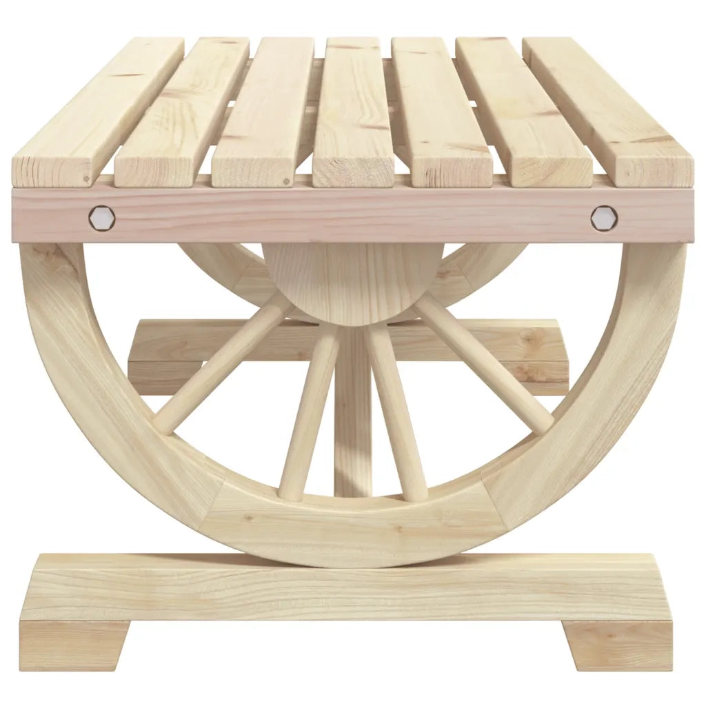 Tavolino da Giardino-Tavolo da Esterno-Tavolino da Patio 90x50x40 cm in Legno Massello di Abete 895846