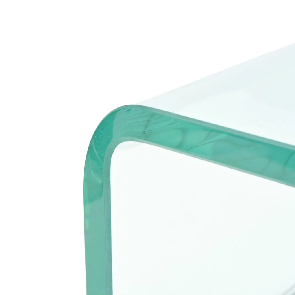 Pratico mobile porta TV/buffet di design per monitor da 120 cm vetro trasparente 2502220