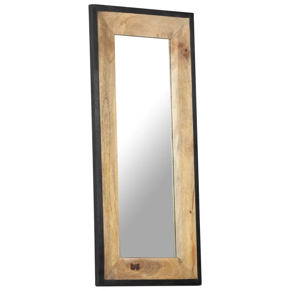 Specchio 110x50 cm in Legno Massello di Mango cod mxl 57225
