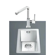 Lavello inox 26.7x46.4 cm filotop