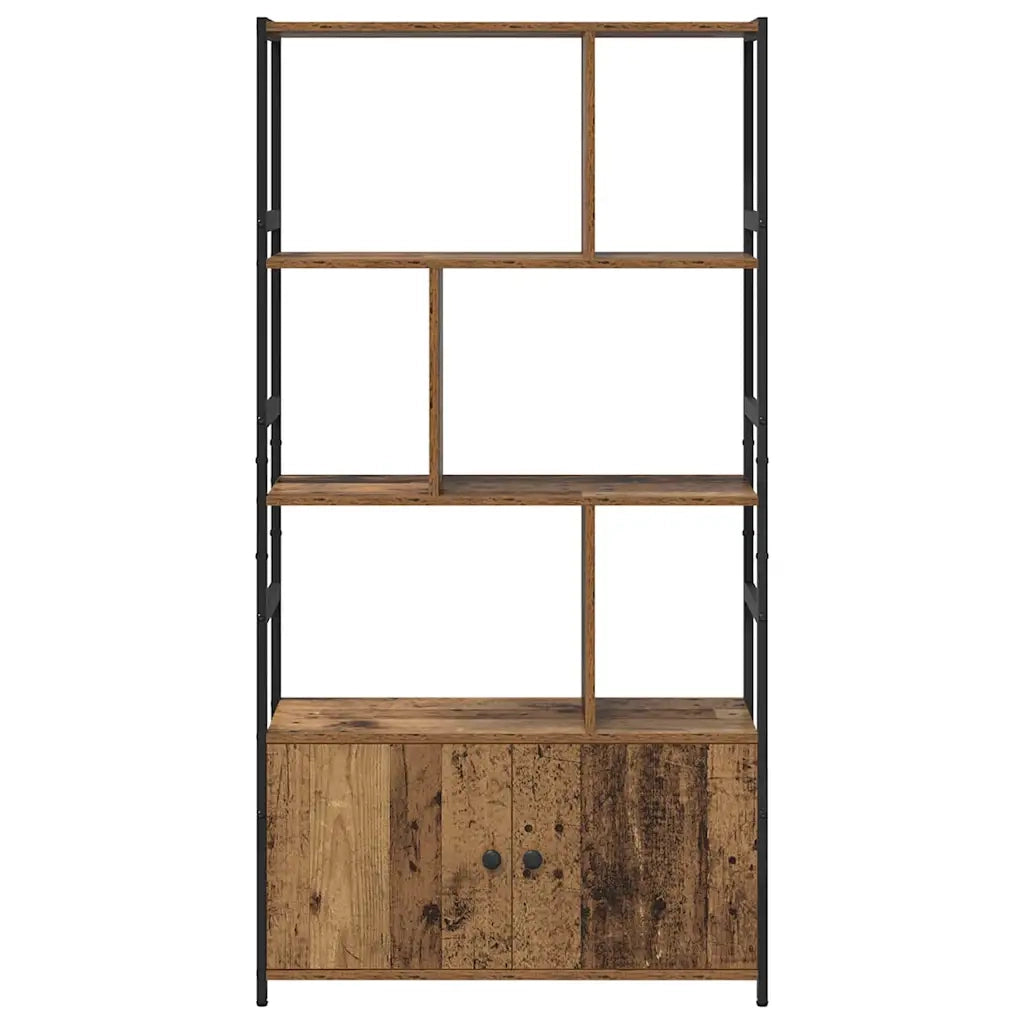 vidaXL Libreria Legno vecchio 80 x 30 x 155.5 cm Legno multistrato