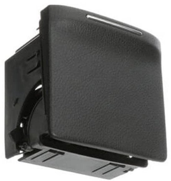 Supporto per bicchieri posteriore - Adatto per Subaru Outback/Legacy 2005-2009 - Materiale plastico - Nero/Bianco Sabbia - Codice articolo 66150AG01CJC - Supporto per bicchieri per auto