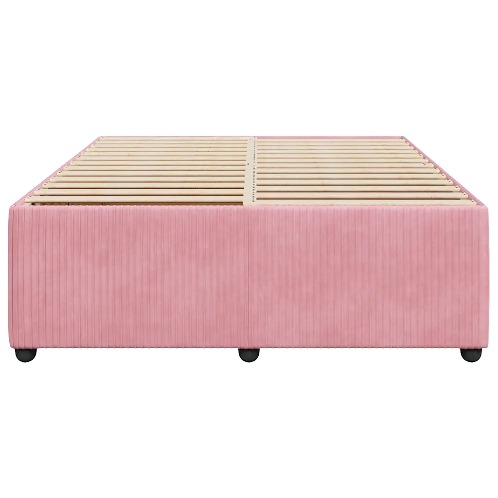 Giroletto Rosa 160x200 cm in Velluto