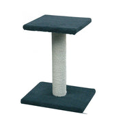 Trade Shop - Tiragraffi Per Gatti Tom Base Stabile Rettangolare Blu Massima Aderenza -