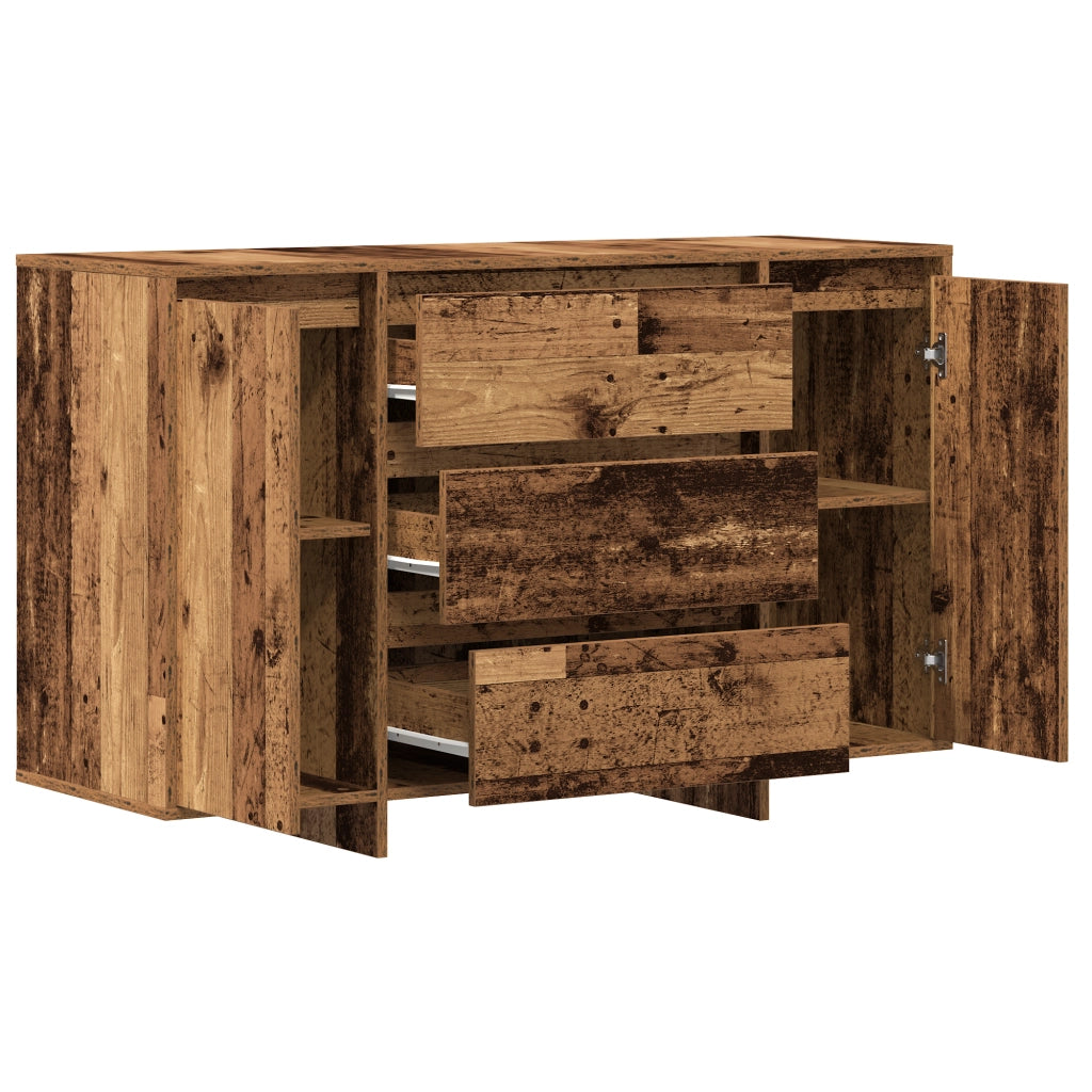 Credenza in Legno Vecchio 120x41x75 cm Legno Ingegnerizzato