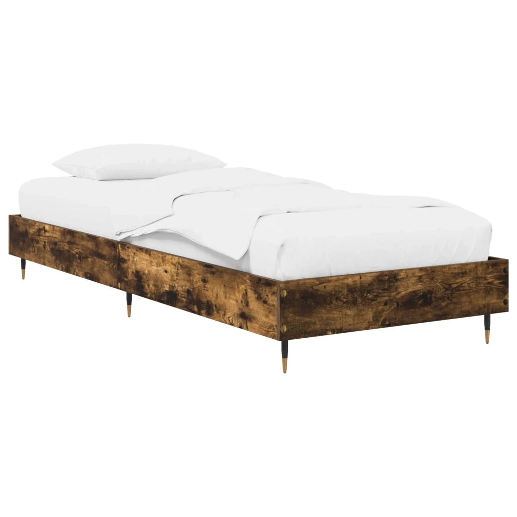 Struttura del letto Rovere Fumo 80 x 200 cm 8009047