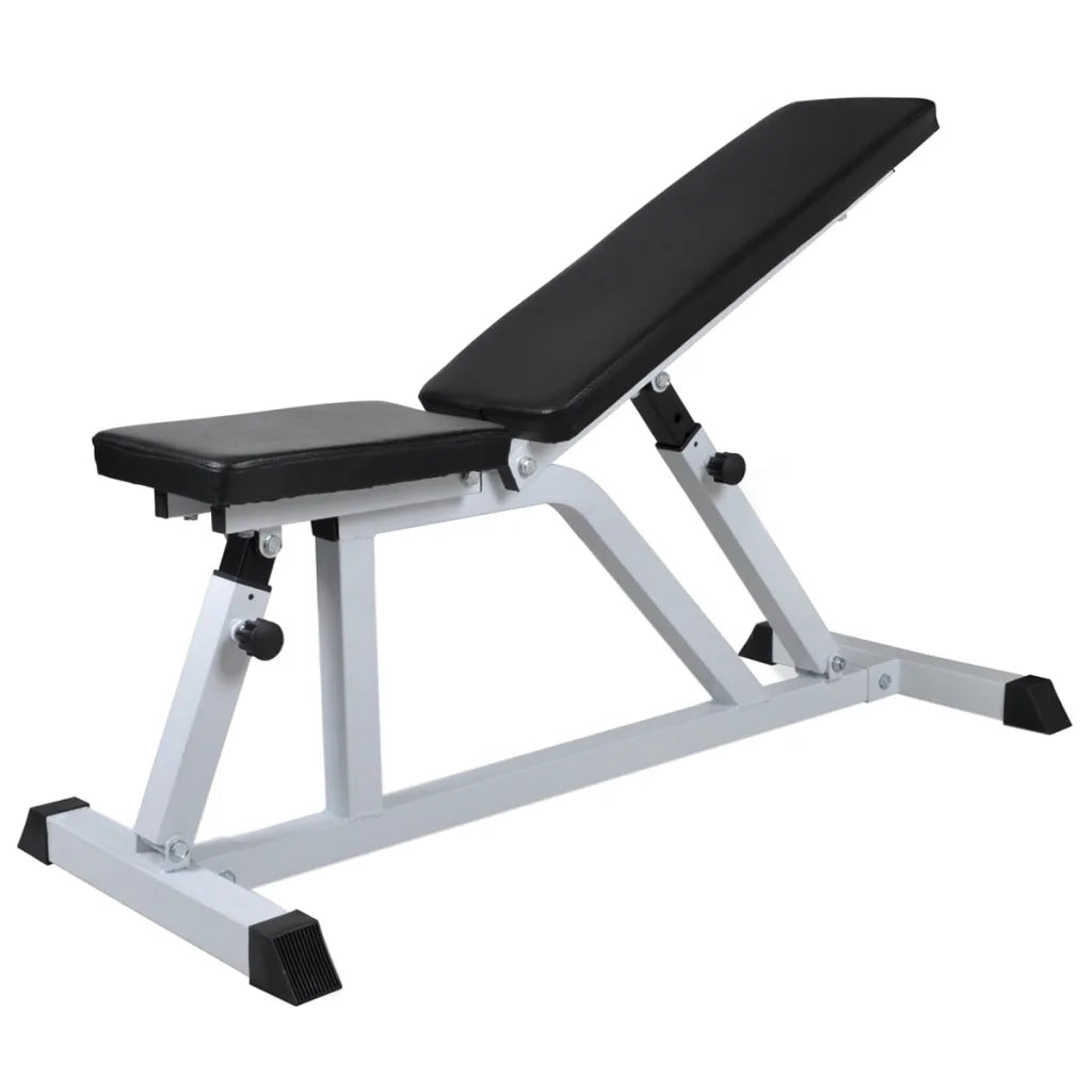 Panca da Palestra con Bilanciere e Set di Manubri 30,5 kg CFW8497528