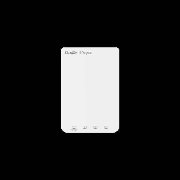 Reyee cloud access point wifi5 ac1300 1 porta poe, 3xrj45, installazione da incasso - RG-RAP1200(P)