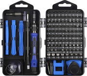 Set di chiavi a torsione magnetica - 120-in-1 kit di riparazione con 101 bit per iPhone, Mac, PC, orologio