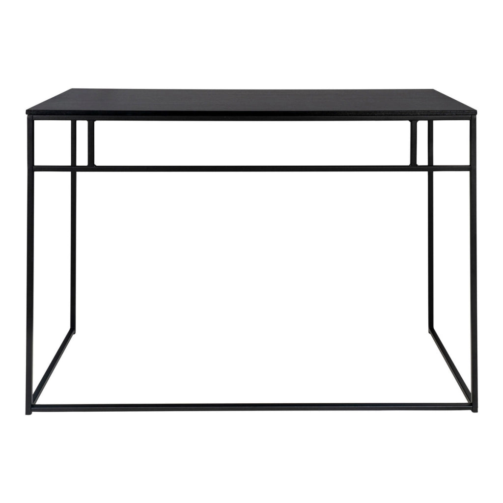 Scrivania Vita, Nero, Metallo, 45x100x75 cm