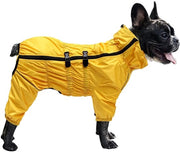 Reggisacco per cani impermeabile - tuta riflettente - kit di protezione per cani - adatto per piccoli/medi cani - altezza 40cm - mantiene puliti i cani dalla terra - abbigliamento per cani
