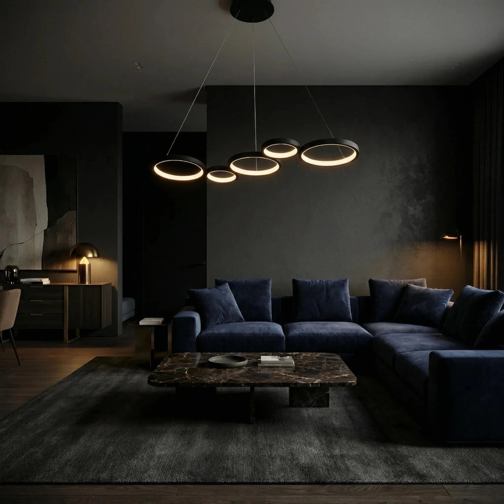 Lampada A Sospensione Da Soffitto App1923-cp Black