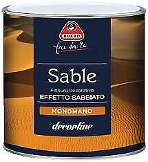 Finitura Decorativa Oro 1 L Monomano Ad Effetto Sabbiato Metallico Sable - Boero