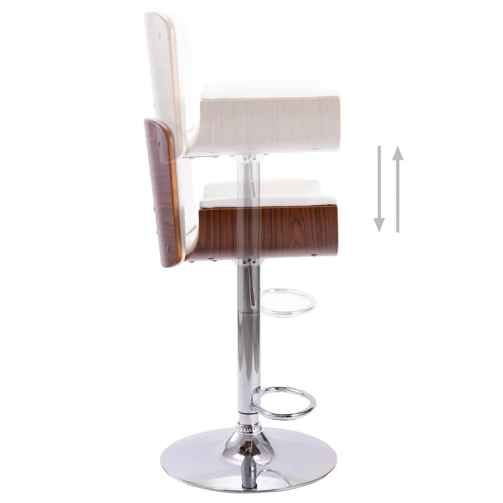 Sgabello da Bar Bianco in Similpelle cod mxl 73625