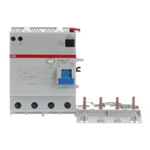 ABB DDA204 AC 63A 30MA BLOCCO DIFFERENZIALE 4P - DDA204 AC-63/0.03