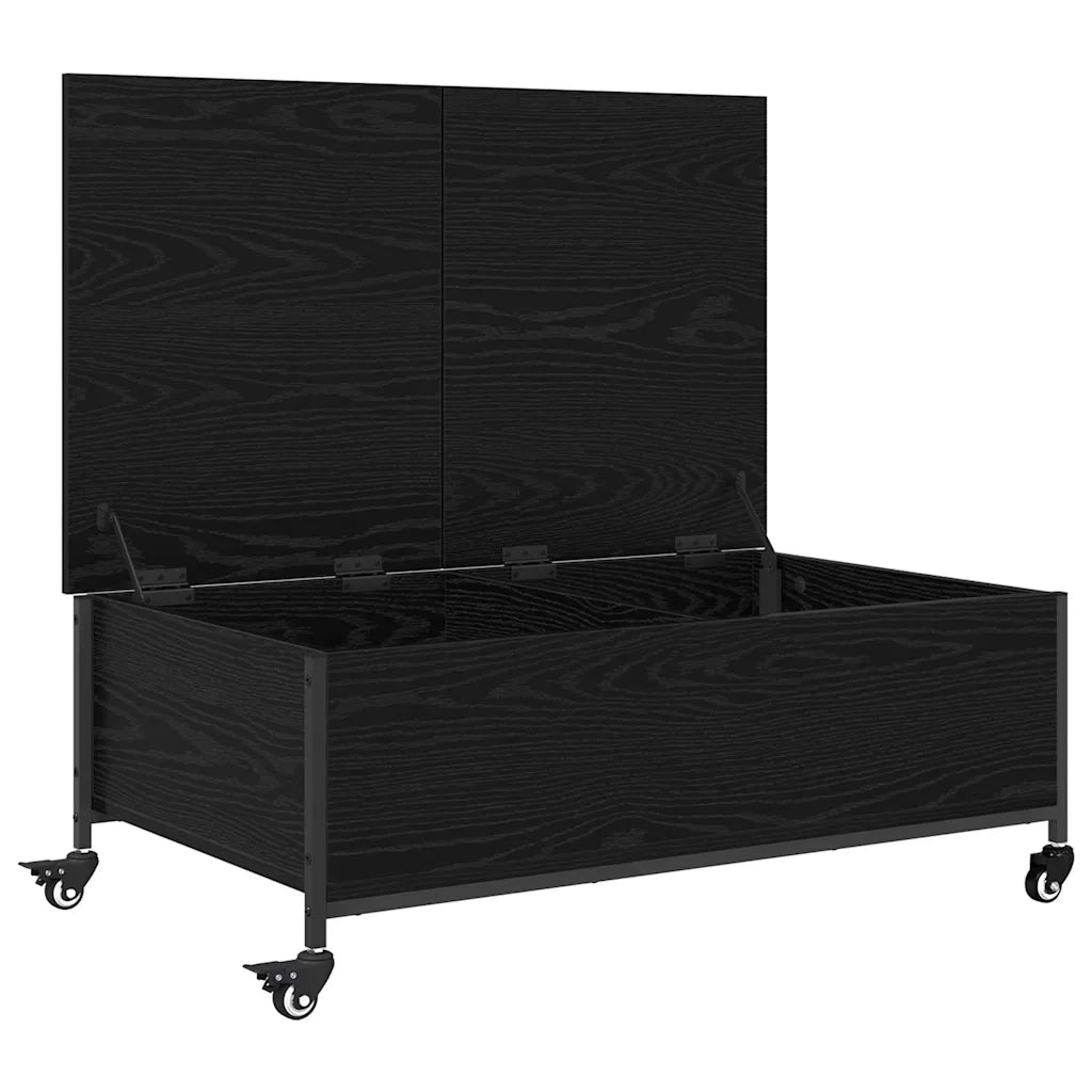 Tavolino da salotto | Tavolino da caff¨¨ | Tavolino da Soggiorno Rovere Nero 91 x 55 x 32 cm