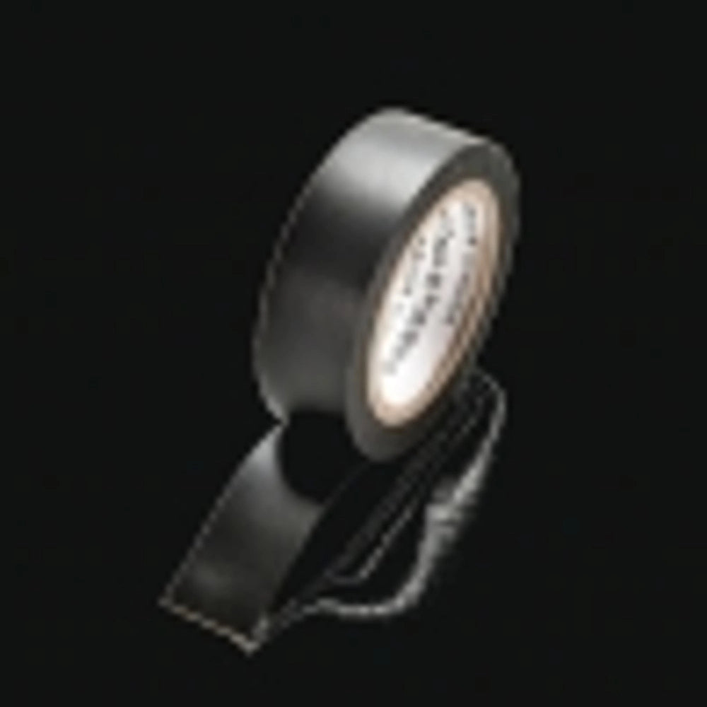 Trade Shop - Rotolo Nastro Pvc Isolante Isolato Nero 0.18mmx25mmx25metri Alta Adesività -