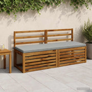 Cuscini per Panchina a 2 Pezzi SOEST 2 pz 100% Poliestere 949409