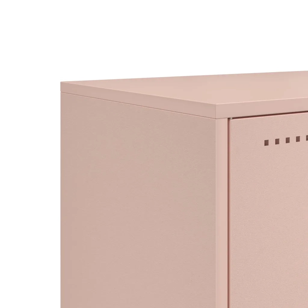 Mobile TV Rosa 100,5x39x60,5 cm in Acciaio 846513