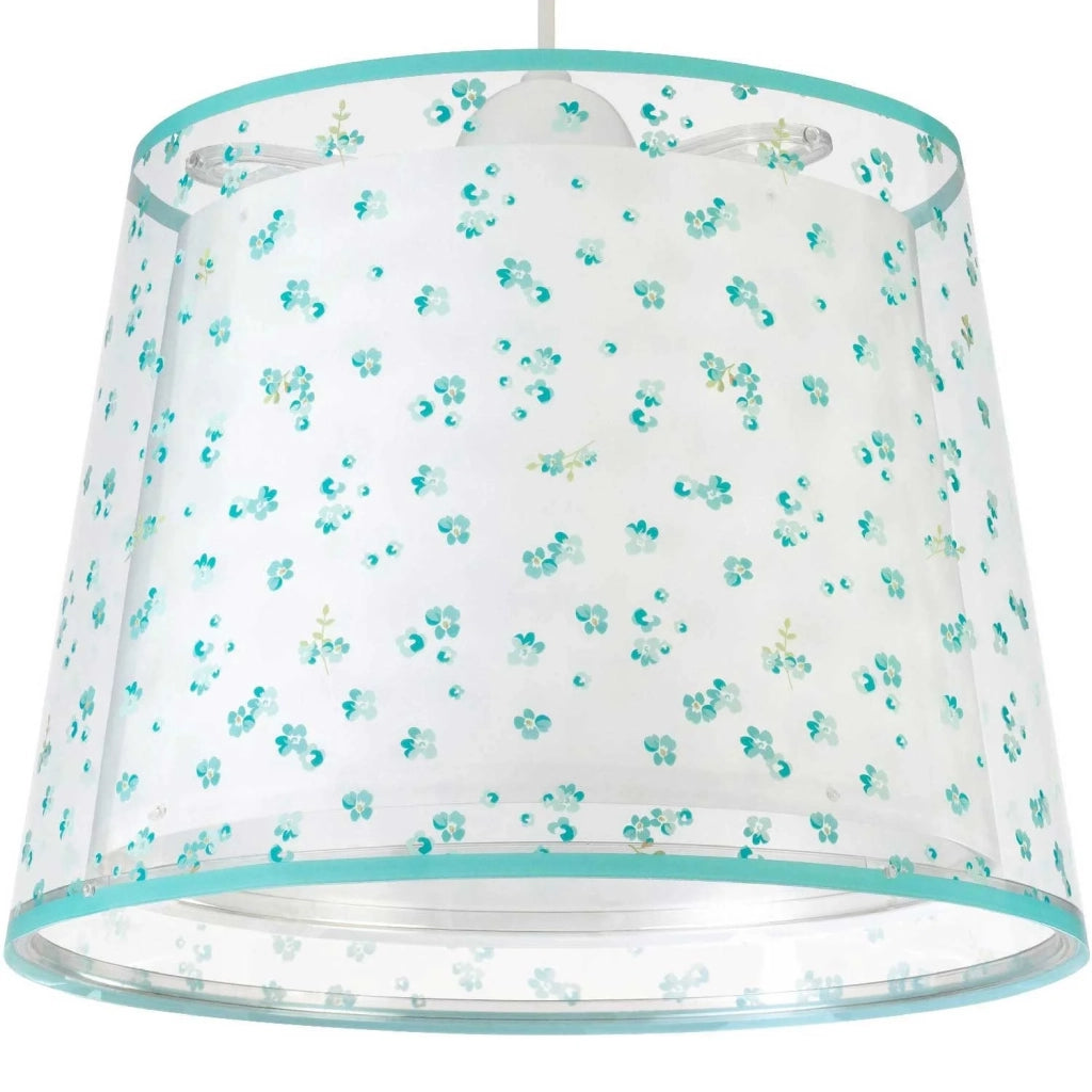 LÚZETE - LAMPADA A SOSPENSIONE PER BAMBINI DREAM FLOWERS E27 VERDE
