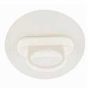 Trade Shop - Set 2 Pz Ganci Adesivi Ad Anello Per Asta Tende Da Parete Bagno Casa Tondi 87362 -
