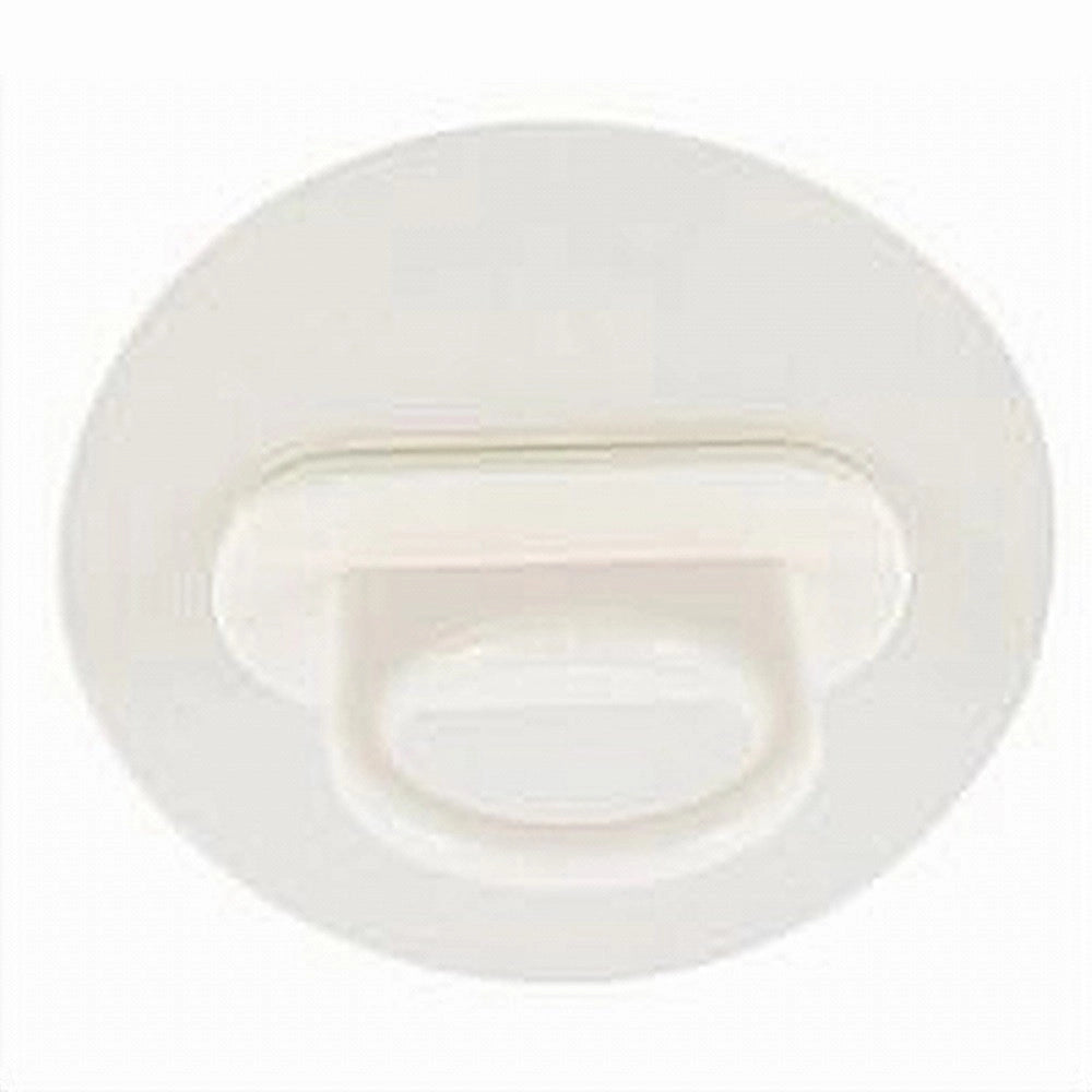 Trade Shop - Set 2 Pz Ganci Adesivi Ad Anello Per Asta Tende Da Parete Bagno Casa Tondi 87362 -