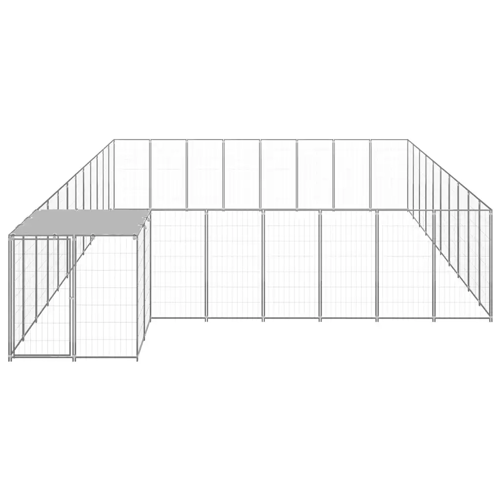 Gabbia per Cani Argento 25,41 mÂ² in Acciaio   cod mxl 34123
