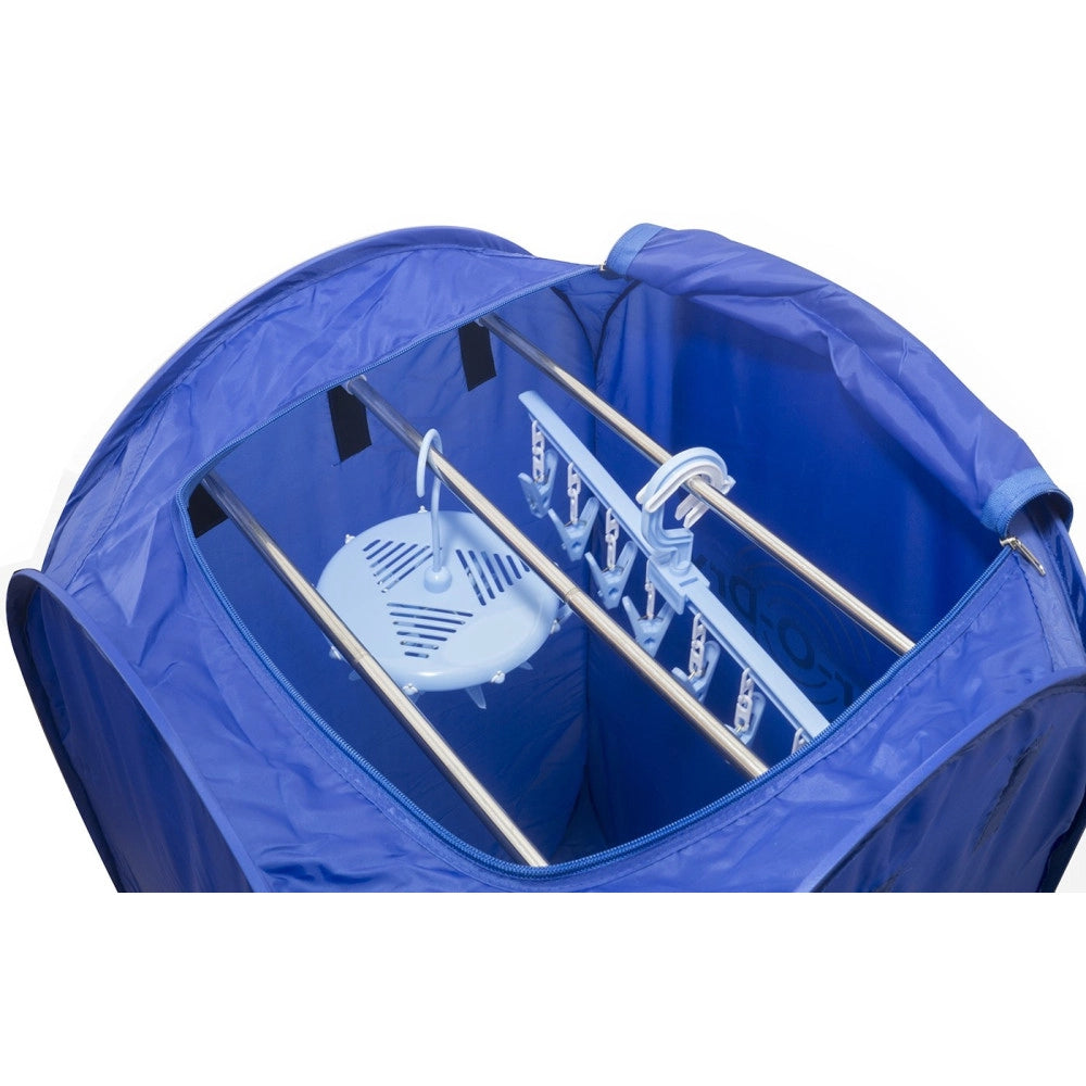 Trade Shop - Asciugatrice Biancheria Elettrica Box Asciugabiancheria Stendino Portatile Casa -