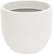 Recinzione per piante in plastica - bianca - Ø 495 x altezza 45 cm - volume 51 litri - per esterno