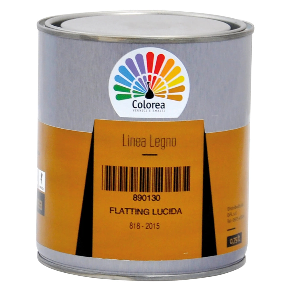 VERNICE FLATTING 'COLOREA' Lt. 2,5 Trasparente opaca- 2 pezzi  - COLOREA