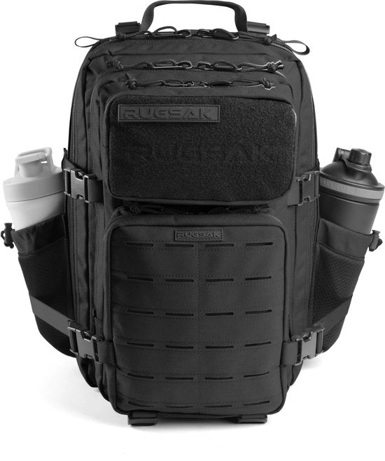 Zak da Tattica | Borsa da sopravvivenza tattica [15-25L] Impermeabile e estremamente robusta | Borsa da sopravvivenza militare | Per lavoro all'aperto, escursioni, campeggio e palestra | Borsa da viaggio per uomo e donna con molle