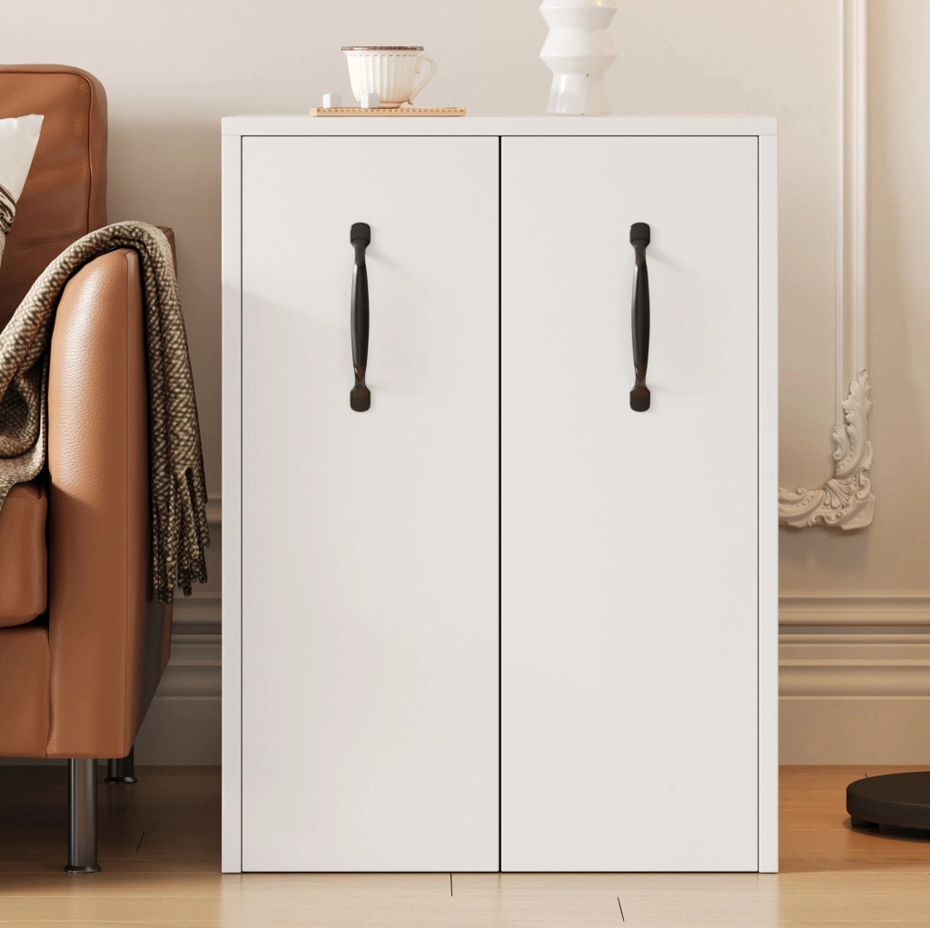 Mobile contenitore con ruote bianco 52 x 50 x 75 cm