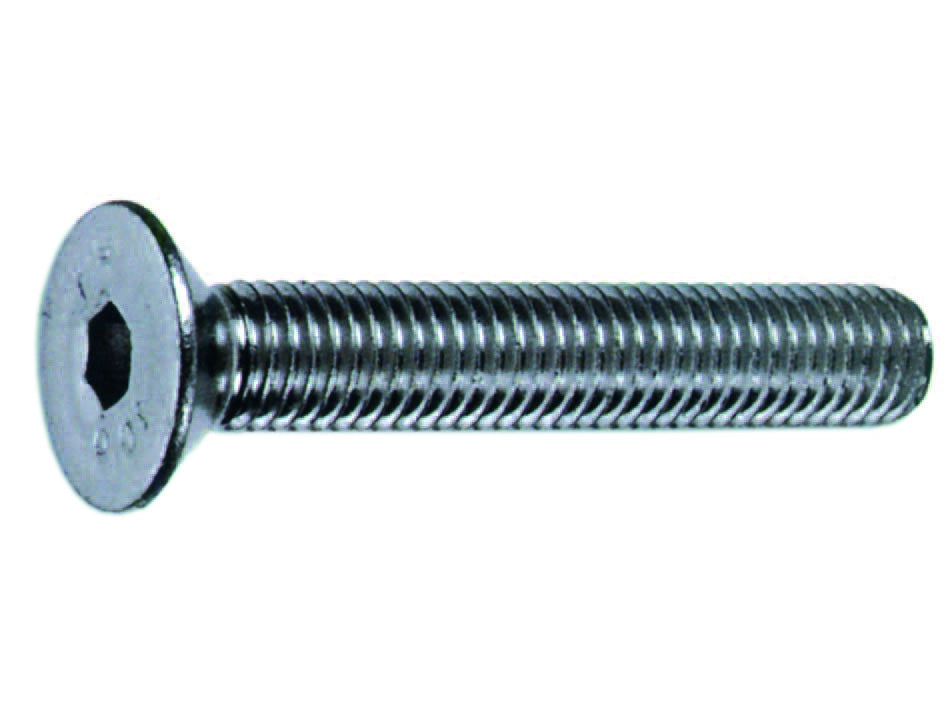 VITI PER METALLO 10.9 TESTA SVASATA PIANA CAVA ESAGONALE- - ø mm.4x10 - 500 pezzi AMBROVIT