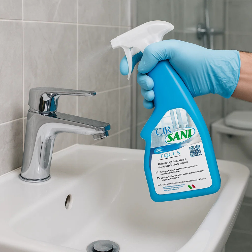 Detergente disincrostante profumato cir sani sanitari area bagno 500 ml