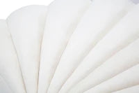 Pouf Shell Crema cm 80X54X42