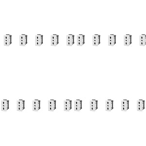 PRESA COMPATIBILE BTICINO LIVING LIGHTING  SPINA BIPASSO 16A 250V 20 PRESE