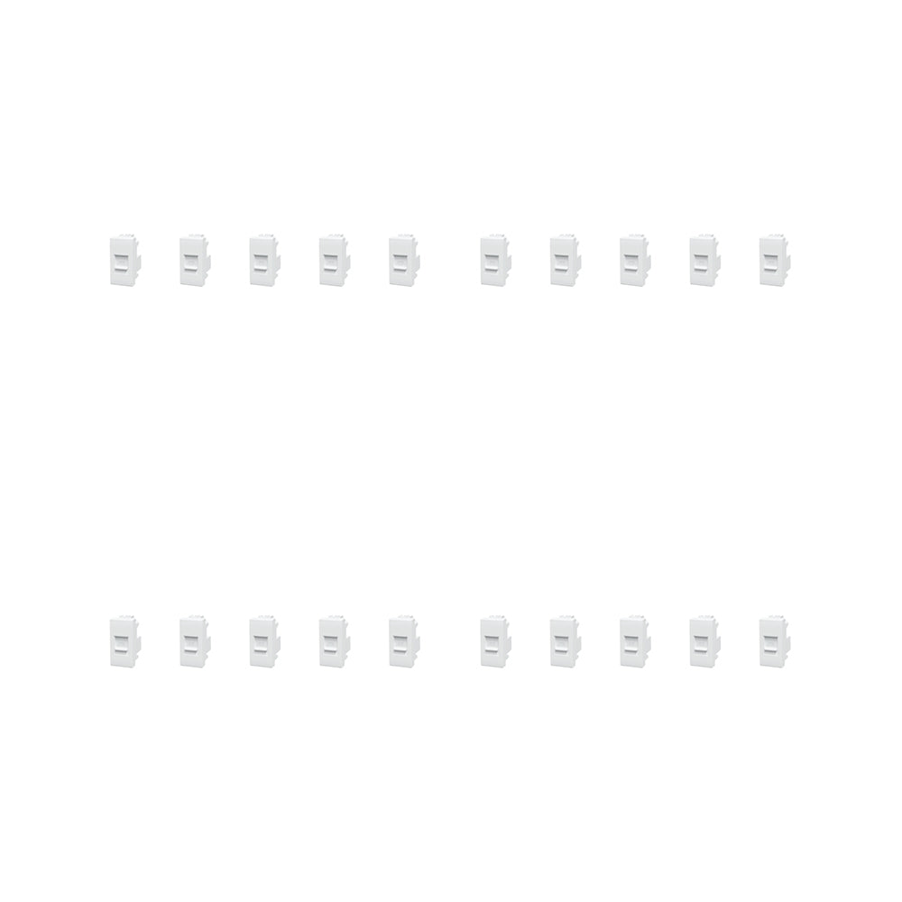 PRESA ETERNET RJ45 COMPATIBILE SERIE BTICINO LIVING LIGHTING 20 PEZZI