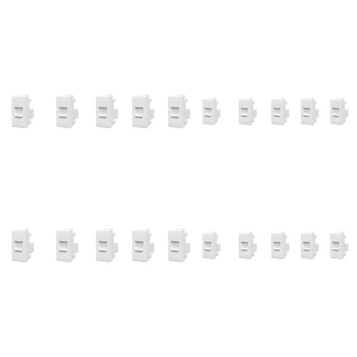 PRESA TELEFONICA COMPATIBILE SERIE BTICINO LIVING LIGHTING 20 PEZZI