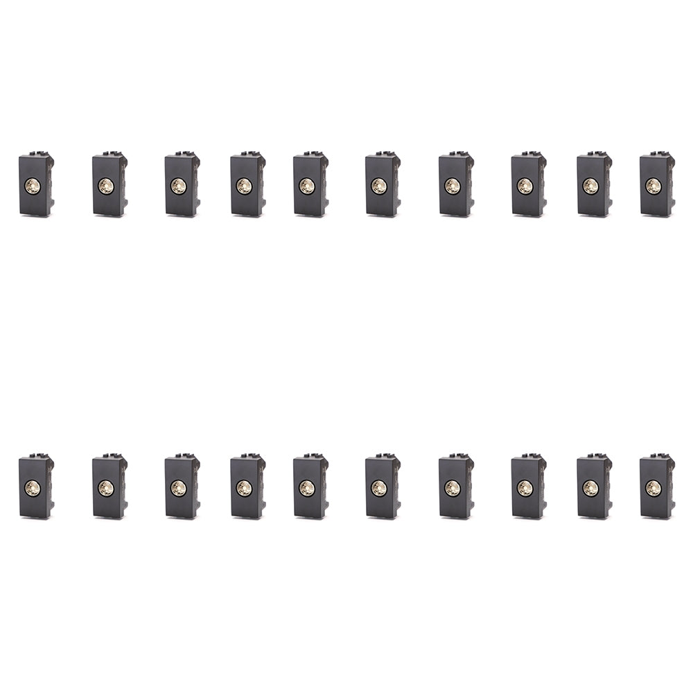 PRESA ANTENNA TV FEMMINA COMPATIBILE SERIE BTICINO LIVING LIGHTING 20 PEZZI