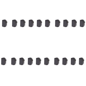 INTERRUTTORE UNIPOLARE COMPATIBILE SERIE BTICINO LIVING LIGHTING 20 PEZZI