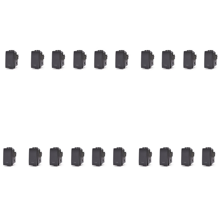 INTERRUTTORE UNIPOLARE COMPATIBILE SERIE BTICINO LIVING LIGHTING 20 PEZZI