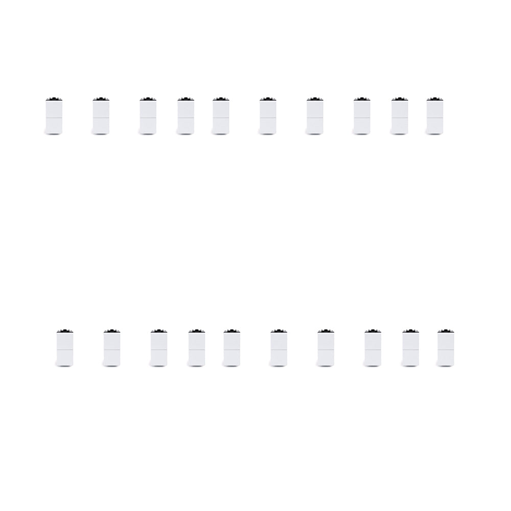 INTERRUTTORE TAPPARELLA SERIE COMPATIBILE BTICINO LIVING LIGHTING 20 PEZZI