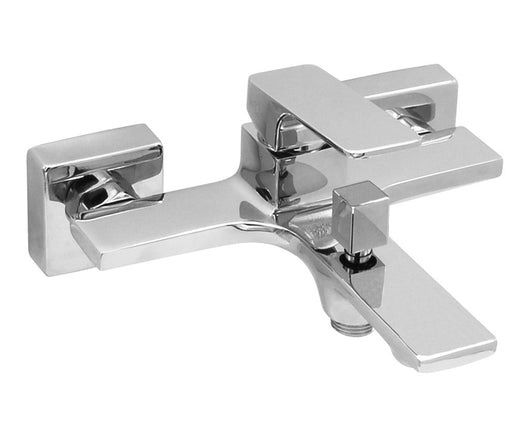 Miscelatore squadrato per vasca, completo