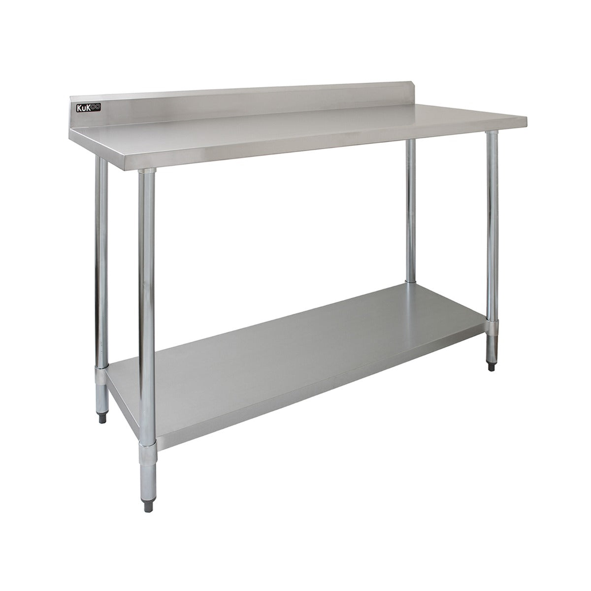 Tavolo in acciaio Inox da Cucina Commerciale Piano Cucina Ristorante - 120 cm