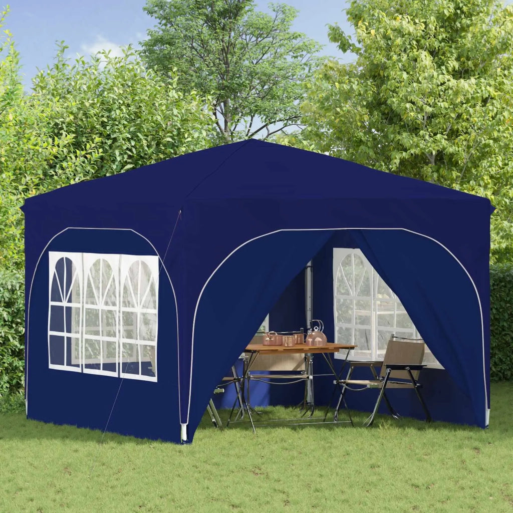 Tenda per feste a pop-up 290 x 290 x 245 cm Blu 42019868