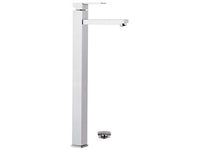 Miscelatore lavabo serie Qubika alto 52,5 cm moderno