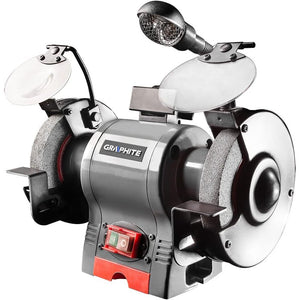 Topex 59g383 smerigliatrice da b banco, 370 w, mola 150x12,7 mm